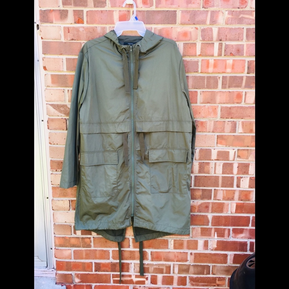 Forever 21 rain coat